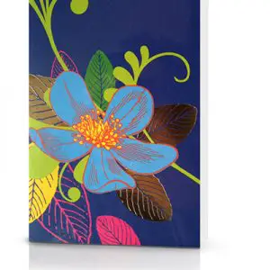 maison flower gretig card